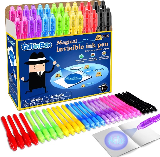 Invisible Ink Pen Set