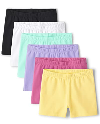 Children's Place Cartwheel Shorts, Assorted Colors 6-Pack