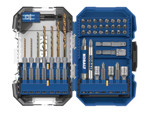 Kobalt 21 PC Titanium Twist Drill Bit Set
