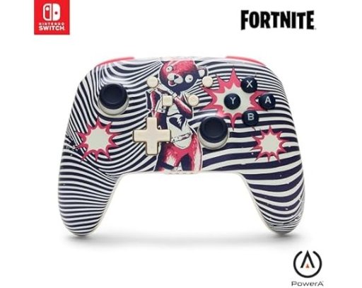 PowerA Wireless Controller for Nintendo Switch - Fortnite: Cuddle Team Leader
