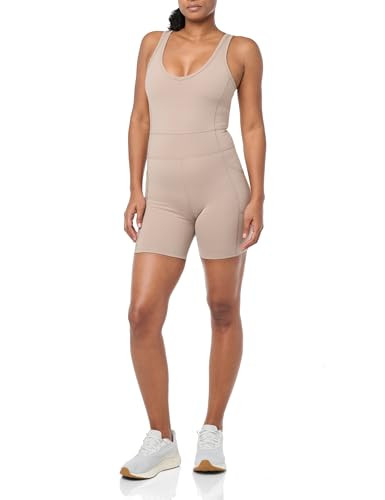 Calvin Klein Women's Performance Bike Short Romper Unitard