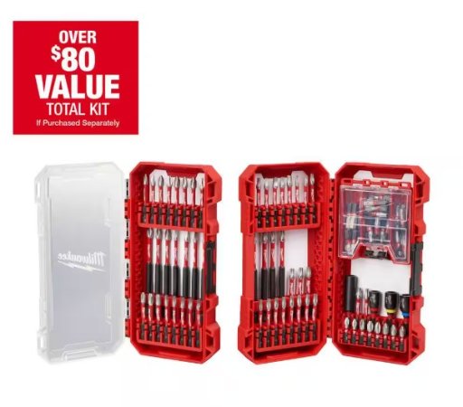 Milwaukee Shockwave Impact-Duty Alloy Steel Screw Driver Bit Set