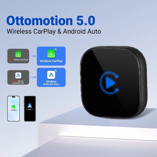 Ottomotion 2-in-1 Wireless Carplay Adapter