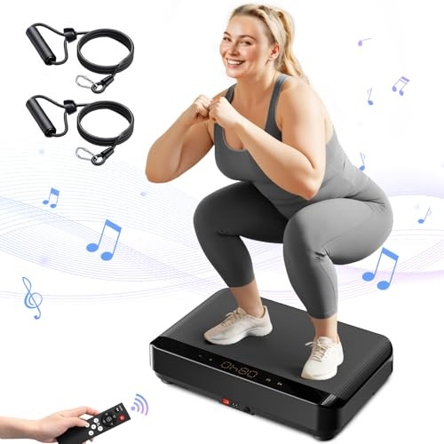 Vibration Plate Exercise Machine with Bluetooth