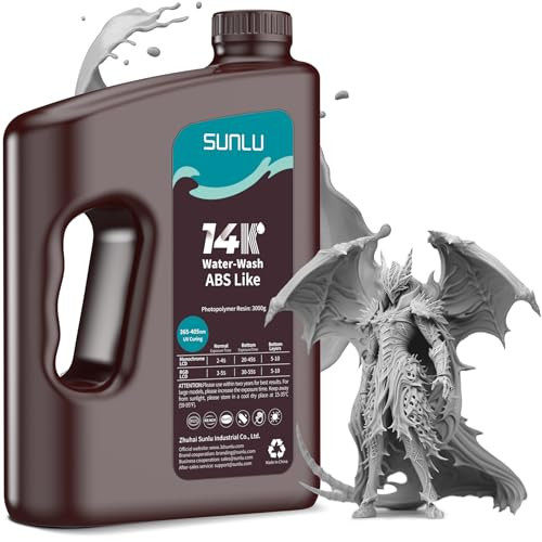 SUNLU 14K ABS-like Water-Wash Resin
