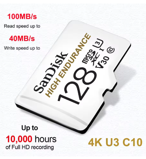 SanDisk MAX ENDURANCE Micro SD Card for Drones