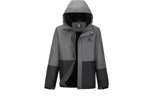 Camel Crown Men’s Waterproof Ski Jacket