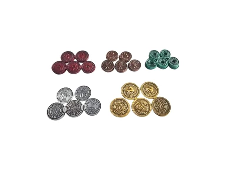 Stonemaier Games Scythe: Metal Coins Deal