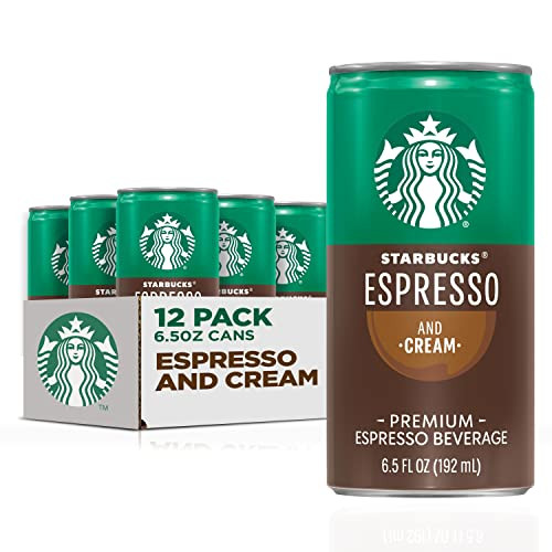 Starbucks 12 Pack  RTD Coffee Espresso And Cream Cans