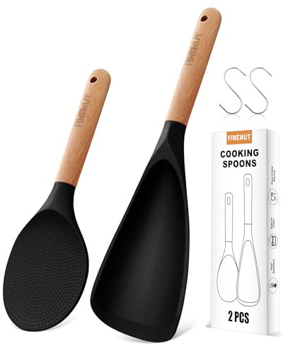 Multifunction Silicone Spatula Spoon 2-Pack
