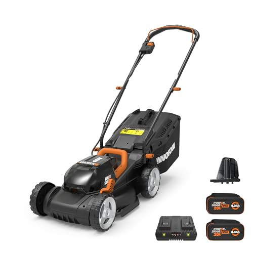 WORX 40V 14" Cordless Lawn Mower for Small Yards