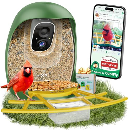 HIXX Smart Bird Feeder w/ Camera