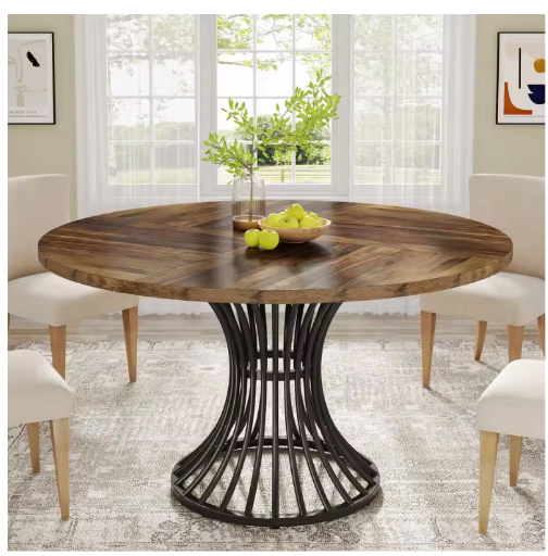 Tribesigns Round Dining Table