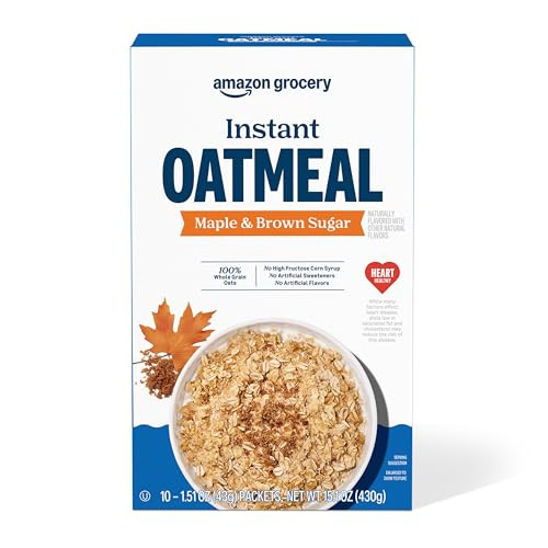 Amazon Grocery Instant Oatmeal