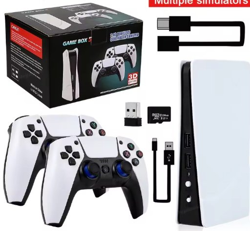 GB5 Video Game Console with Retro Games