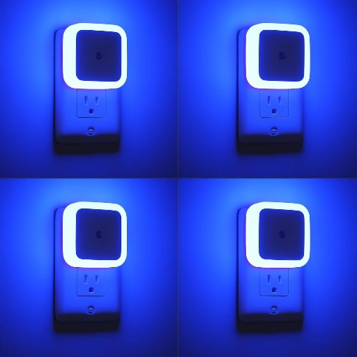 Sujeet 4 Pack of Dusk to Dawn Night Lights
