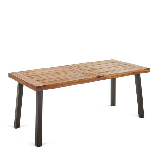 Christopher Knight Home Spanish Bay Acacia Wood Outdoor Dining Table