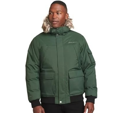 Eddie Bauer Men's Superior Down Waterproof Bomber Jacket