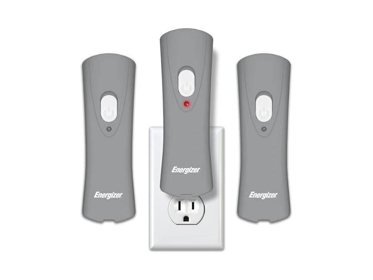 Energizer Weatheready Rechargeable Plug-in LED Light 3 Count Deal