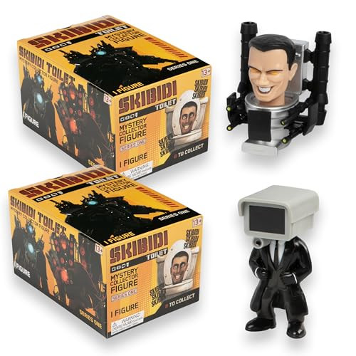 SKIBIDI Toilet Mystery Figure Collector Series 2-Pack