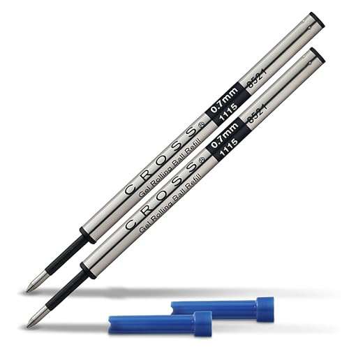 Cross Selectip Gel Rollerball Pen Refill (Blue) 2-Count