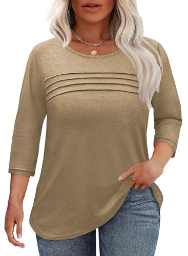 Gloria&Sarah Womens Plus Size Tops
