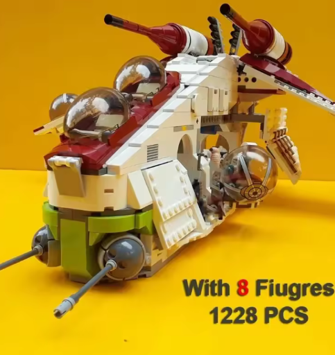 Hot Toys Star Republic Dropship Gunship Building Blocks