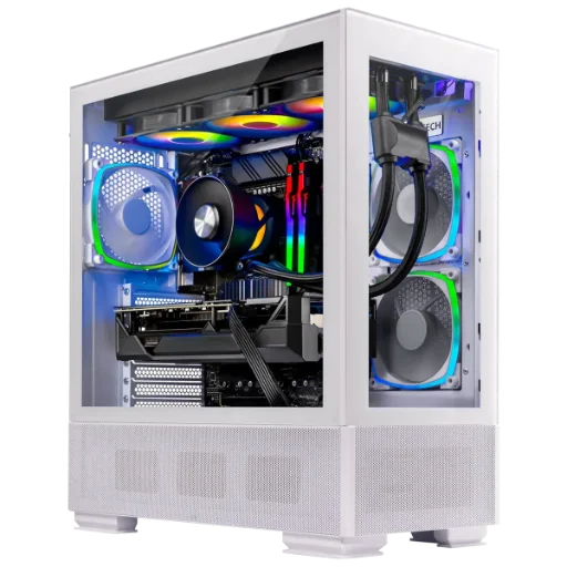 Skytech Azure 2 Gaming Desktop w/ Radeon 9070 XT, 32GB Memory + 1 TB NVMe Gen4