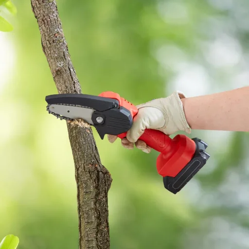 Hammacher Schlemmer Rechargeable Mini Circular Saw or Chainsaw