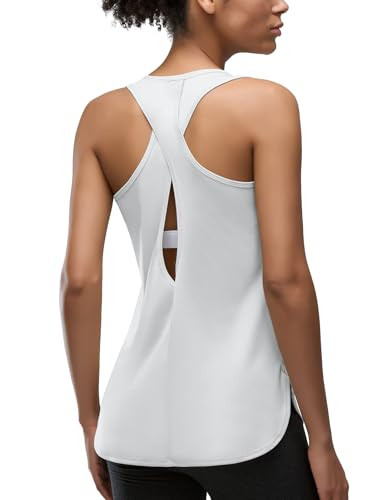 Women’s Cross Backless Long Workout Tank