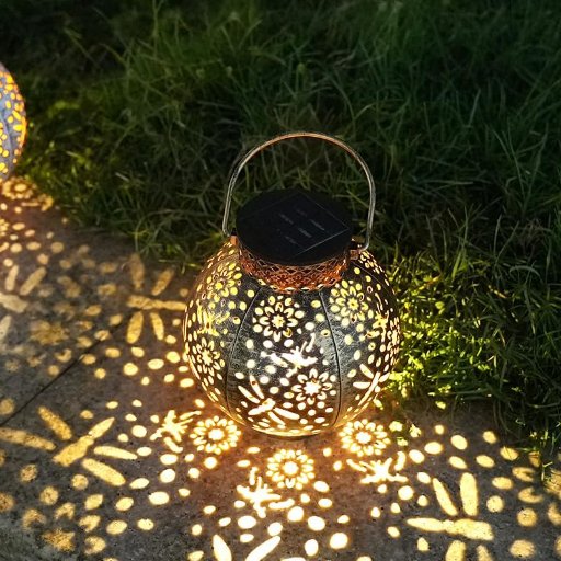 Outdoor Solar Hanging Lantern Light
