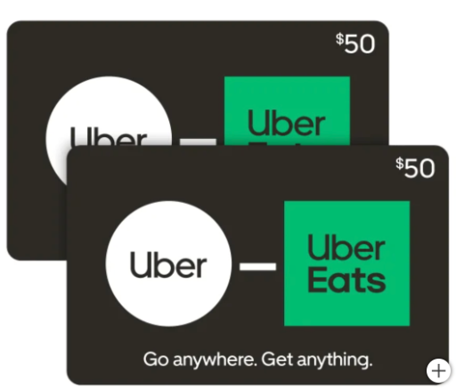 $100 Uber / Uber Eats E-Gift Cards at Costco
