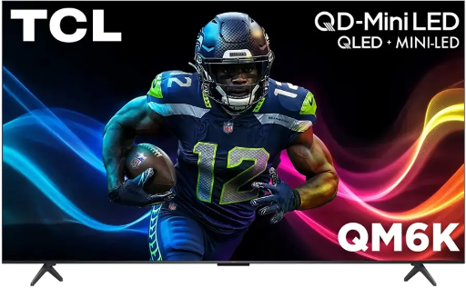 TCL 55" QM6K Series 4K UHD HDR QD-Mini LED Smart TV