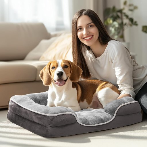 Sweetcrispy Orthopedic Dog Bed
