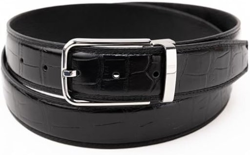 Crocodile Pattern Genuine Leather Belts for Men