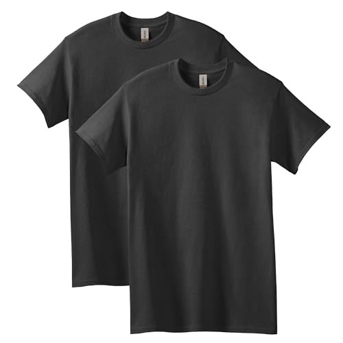 2 Pack of Gildan Men's Heavy Cotton T-shirts