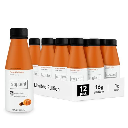 Soylent Complete Meal Replacement Protein Shake 12-Pack