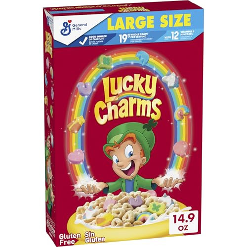 Lucky Charms Gluten Free Cereal with Marshmallows