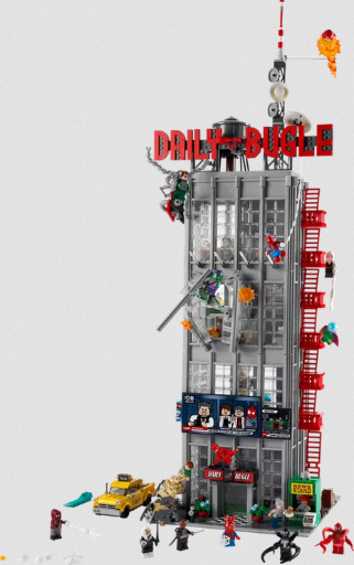 LEGO Daily Bugle Marvel Set