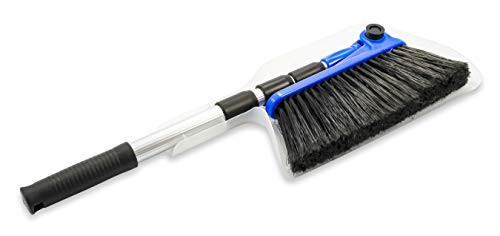 Camco Adjustable Broom and Dustpan