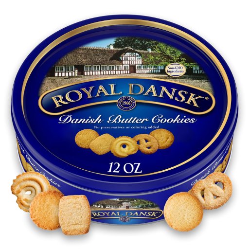 Royal Dansk Danish Butter Cookie Tin