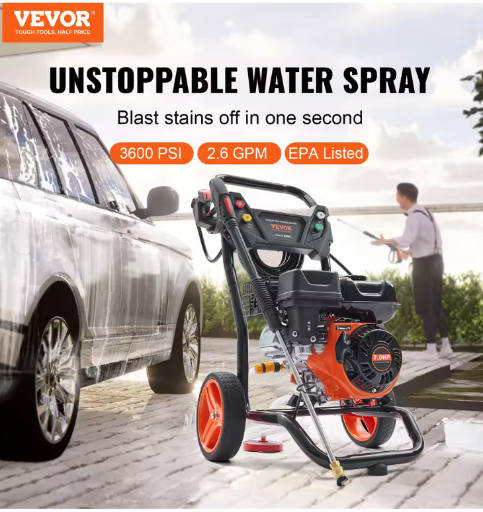 SucceBuy Gas Pressure Washer