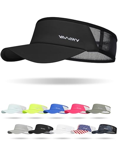 YANIKY UPF 50+ Adjustable Sun Visor Hat
