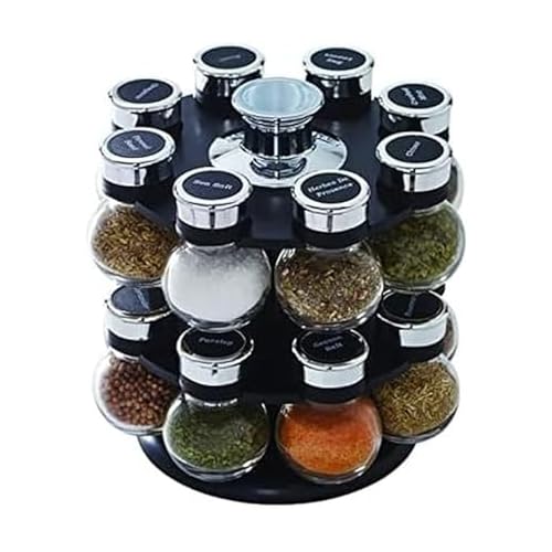 Kamenstein 16 Jar Ellington Revolving Countertop Spice Rack Deal