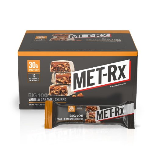 MET-Rx Big 100 Colossal Meal Replacement Protein Bars 9-Count