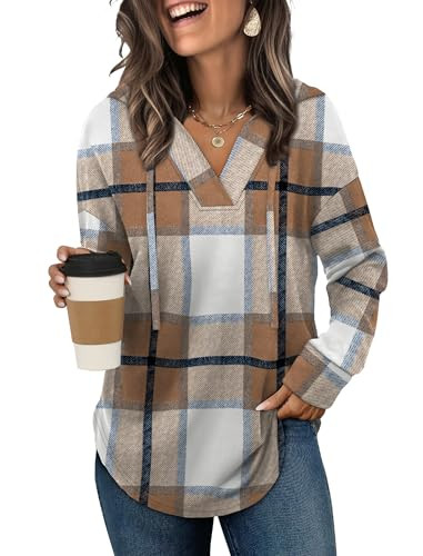 V Neck Oversized Plus Size Tops