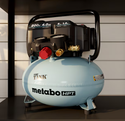 Metabo HPT The Tank 6-Gallon Portable Air Compressor