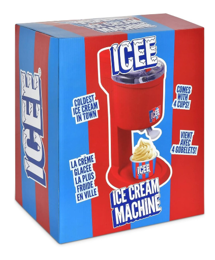 ICEE Ice Cream Machine with 4 Cups