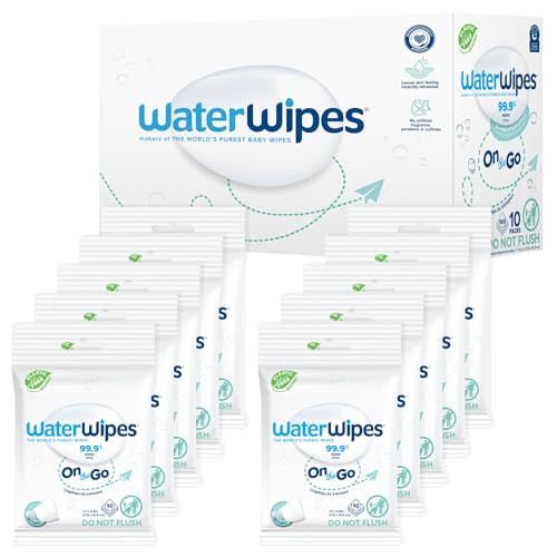 WaterWipes On The Go Wipes 10-Pack