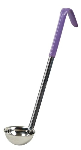 Winco One Piece Stainless Steel Ladle. 12.5"
